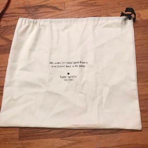 Kate Spade dust bag